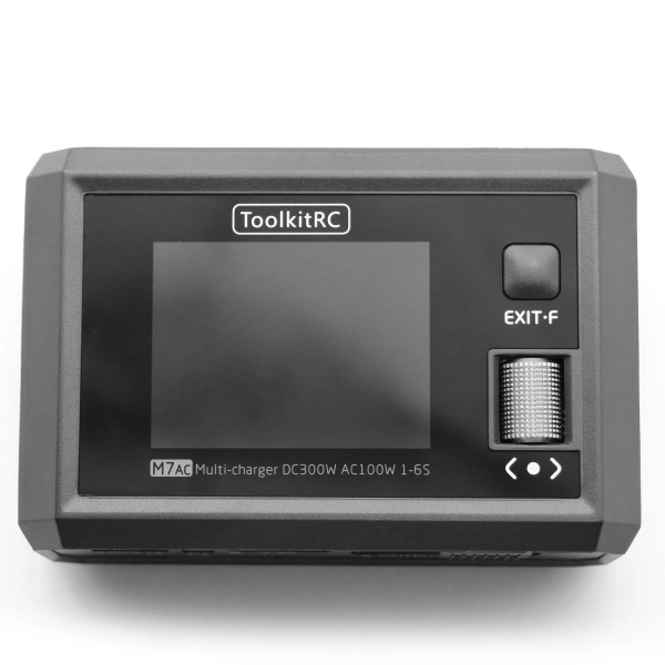 HOT ToolkitRC M7AC 100W AC / 300W Input XT60 XT30 Output 2-6S Lithium Battery Balance Charger for Model Aircraft Drone Charge